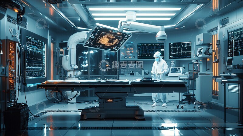 高清大图下载【趣麦麦图】智能医疗实验室