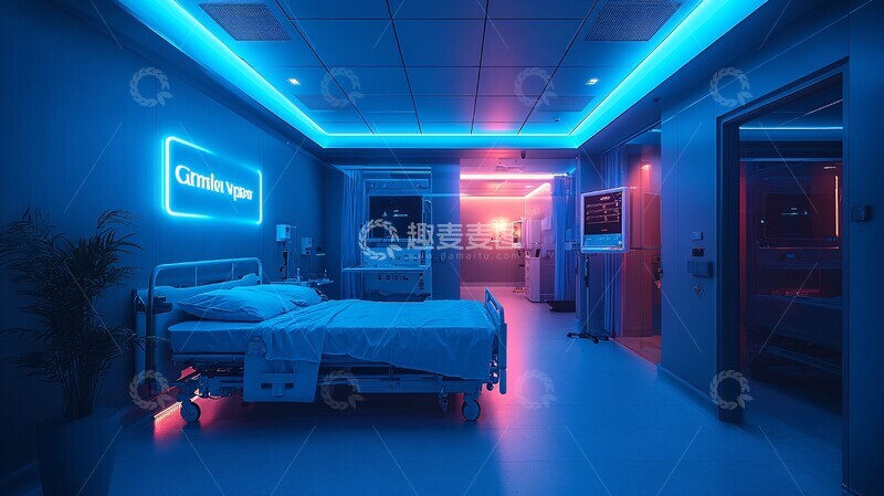 高清大图下载【趣麦麦图】病床前端设备1