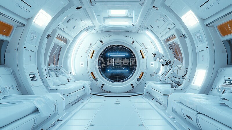 高清大图下载【趣麦麦图】-科技圆形展示台1