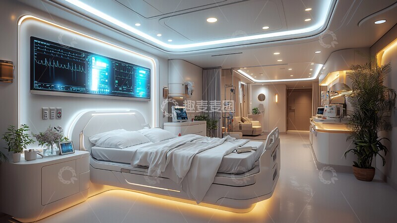 高清大图下载【趣麦麦图】重症监护室设备1