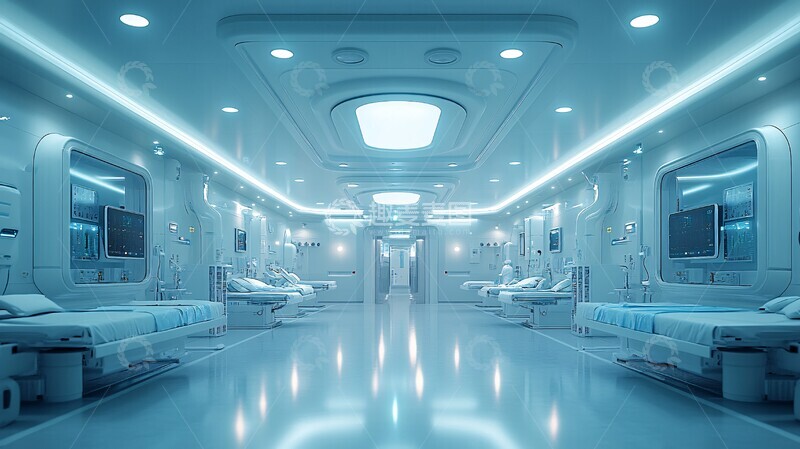 高清大图下载【趣麦麦图】医疗仪器与员工1