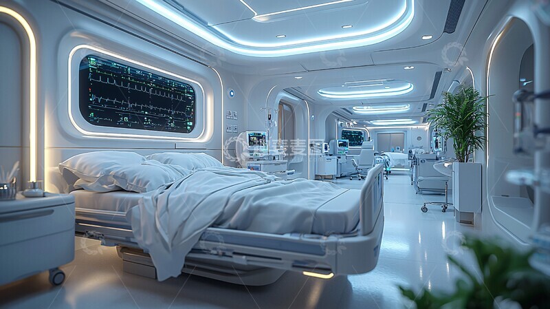 高清大图下载【趣麦麦图】重症监护室设备3