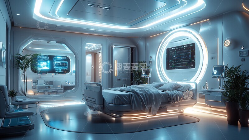 高清大图下载【趣麦麦图】未来医疗科技展示1