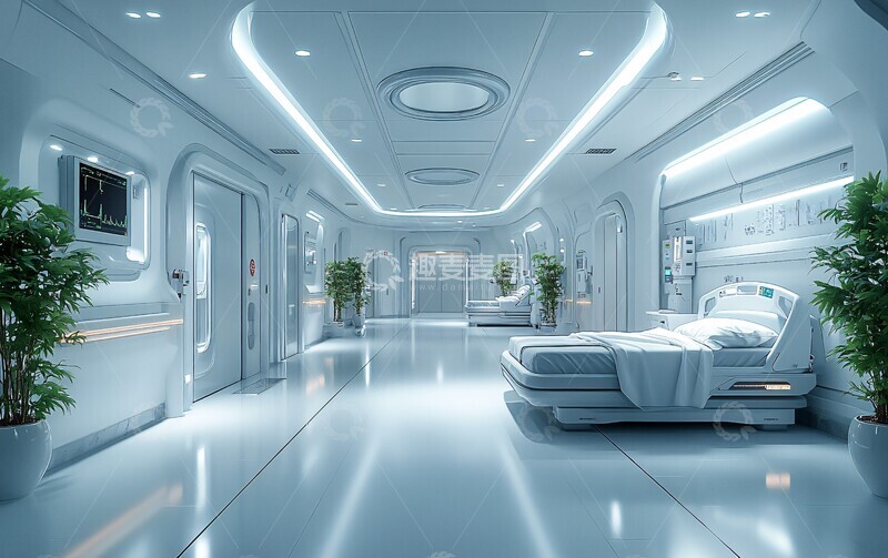 高清大图下载【趣麦麦图】无人医疗中心