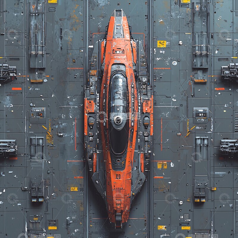 高清大图下载【趣麦麦图】太空探索船太空探索未来2