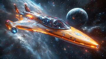 星际飞船全景窗1