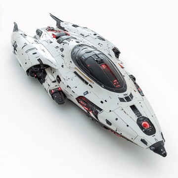 星际飞船未来感