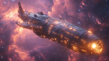 星际飞船拼接体