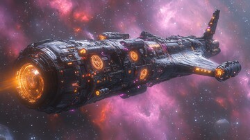 星际飞船拼接体1