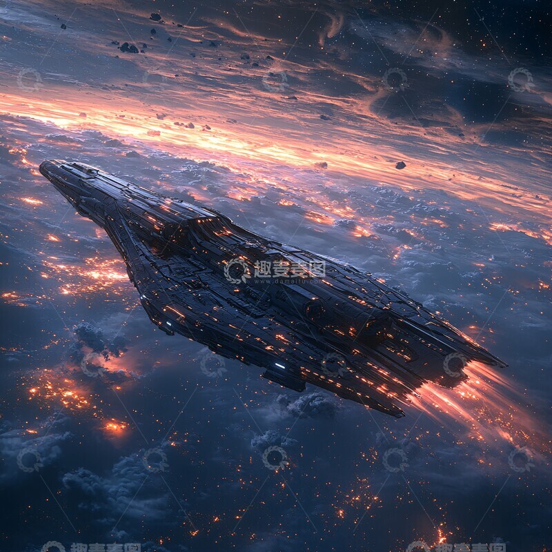 高清大图下载【趣麦麦图】太空探索与毁灭星球1