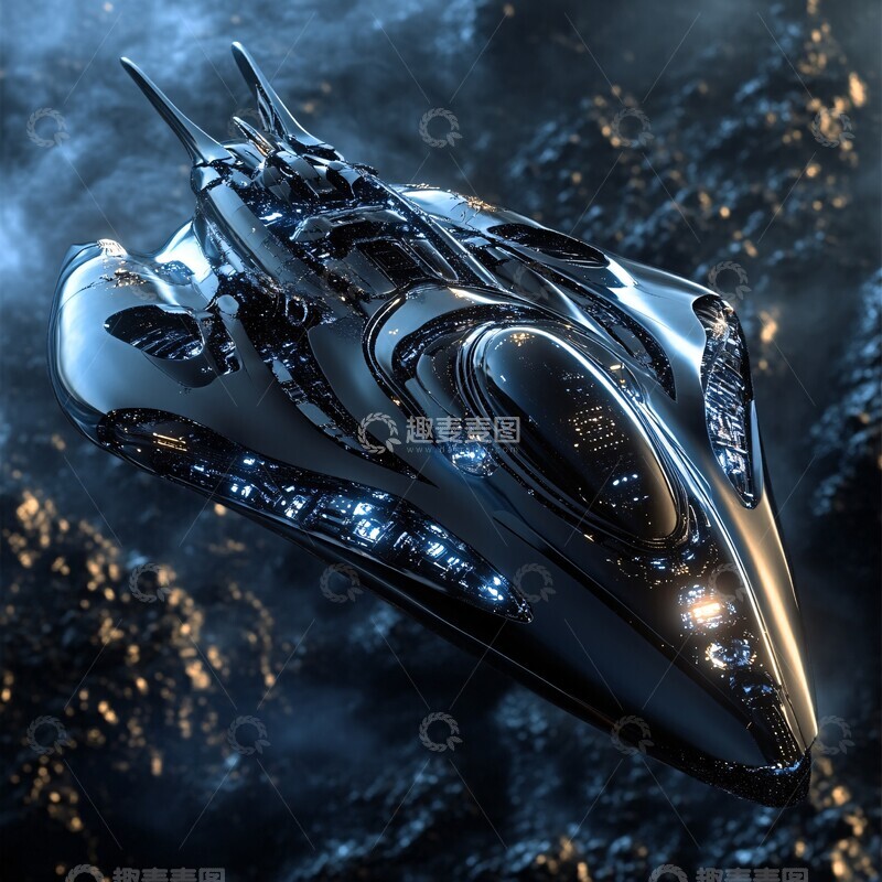 高清大图下载【趣麦麦图】外星科技飞船2