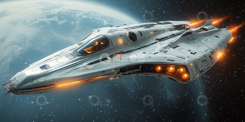 高清大图下载【趣麦麦图】未来太空飞船14