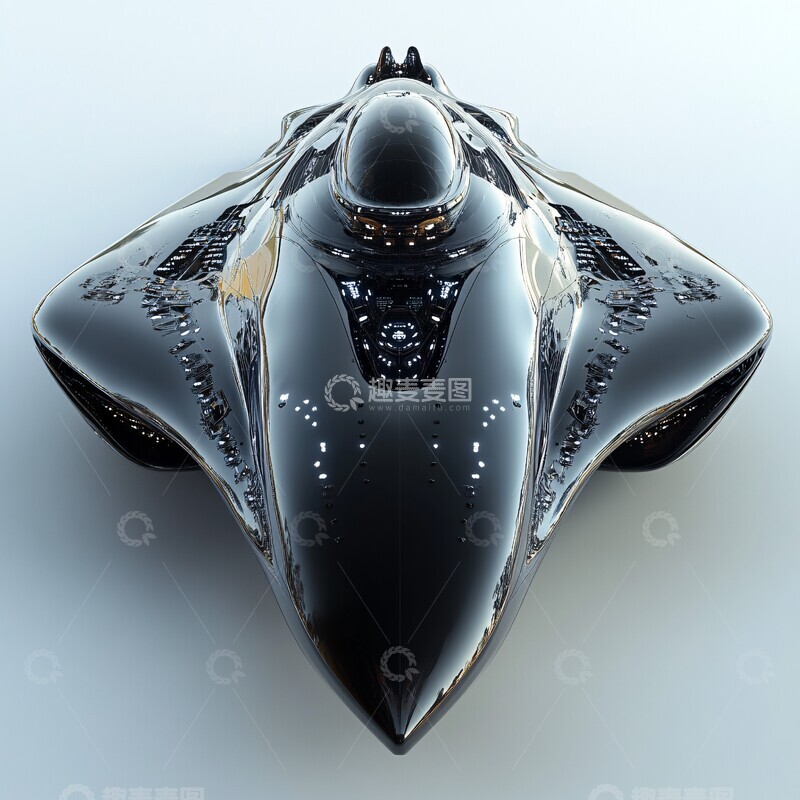高清大图下载【趣麦麦图】外星科技飞船