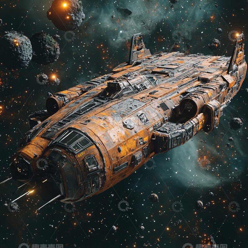 高清大图下载【趣麦麦图】锈迹斑驳的舰船2