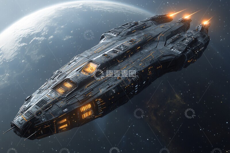 高清大图下载【趣麦麦图】太空战舰太空战舰激光