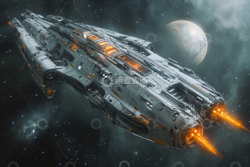 高清大图下载【趣麦麦图】太空战舰太空战舰激光2