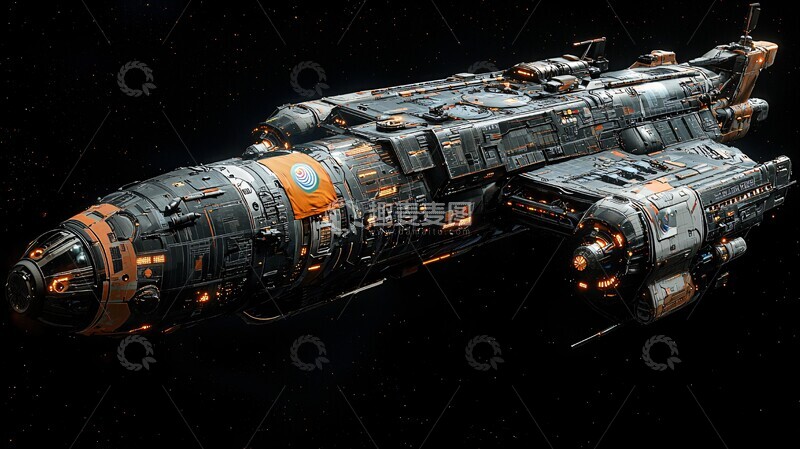 高清大图下载【趣麦麦图】印度采矿飞船