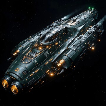 黑绿斑马纹母舰