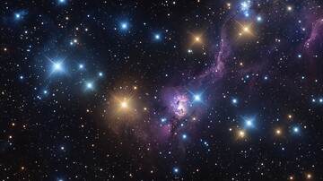 星空璀璨星空璀璨夜空