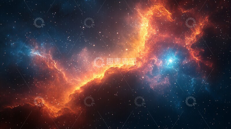 高清大图下载【趣麦麦图】星光复苏复苏宇宙空间