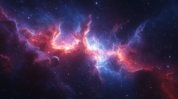 深空星云星际景象