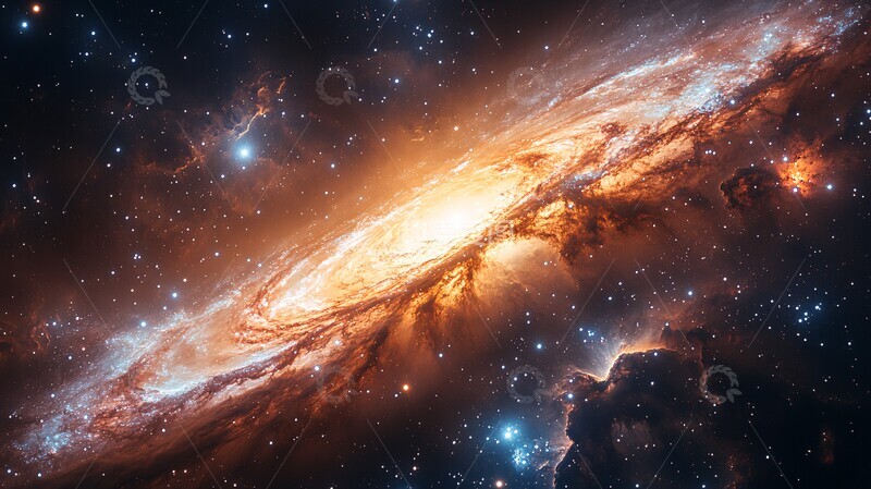 高清大图下载【趣麦麦图】星云与银河星云银河星球2