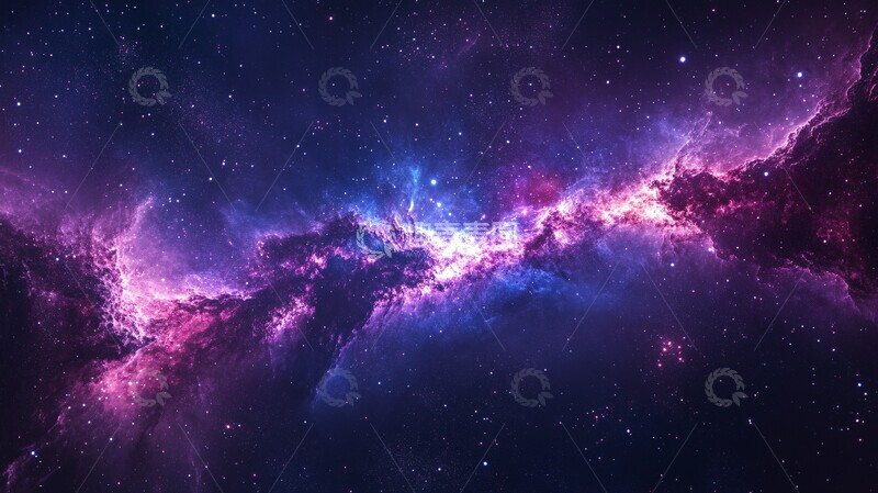 高清大图下载【趣麦麦图】银河星空银河星空空间