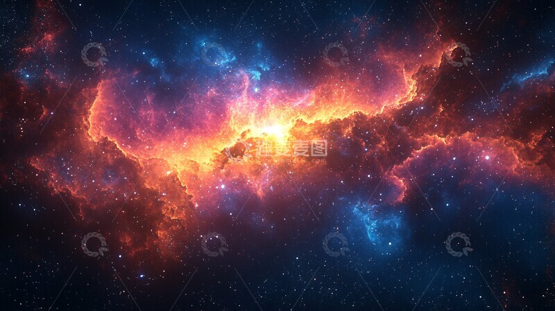 高清大图下载【趣麦麦图】星光复苏复苏宇宙空间2