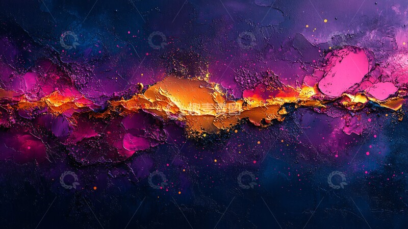 高清大图下载【趣麦麦图】宇宙与音乐的交织1