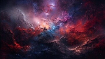 紫色星云影紫色星云梦境