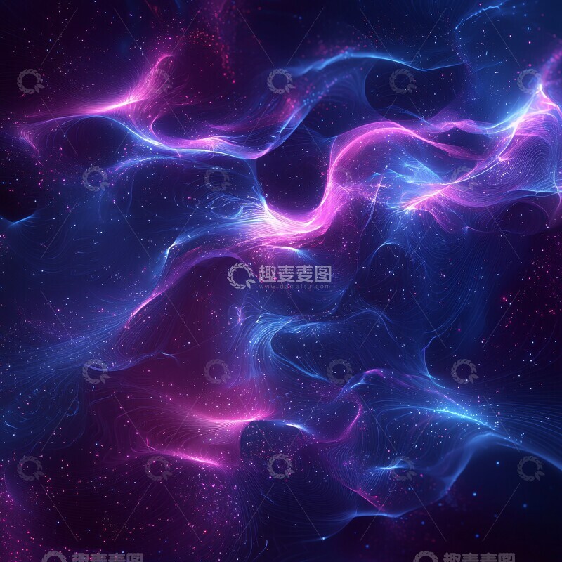 高清大图下载【趣麦麦图】流动线条图案4
