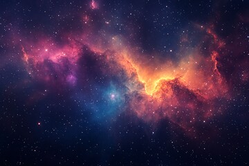 星空与星云星空星云宇宙1