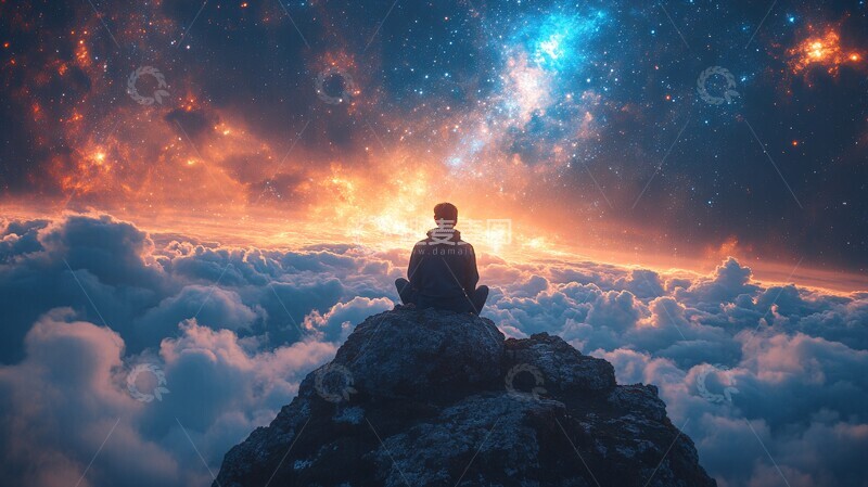 高清大图下载【趣麦麦图】星空夜景星空夜景星星1