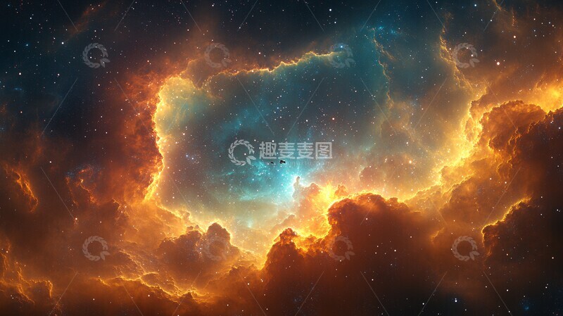 高清大图下载【趣麦麦图】星际战舰穿越星云1