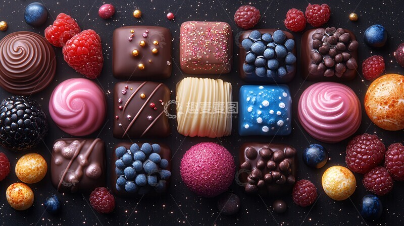 高清大图下载【趣麦麦图】深空星云星际景象1