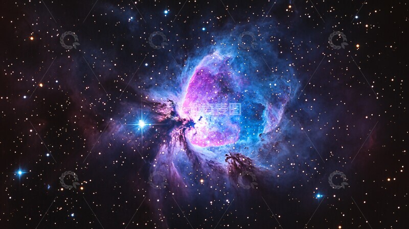 高清大图下载【趣麦麦图】星云与星空的色彩2