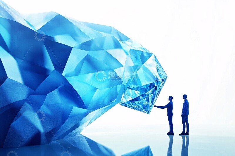 高清大图下载【趣麦麦图】邀请会员卡邀请会员钻石