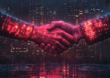 在线商务握手信任