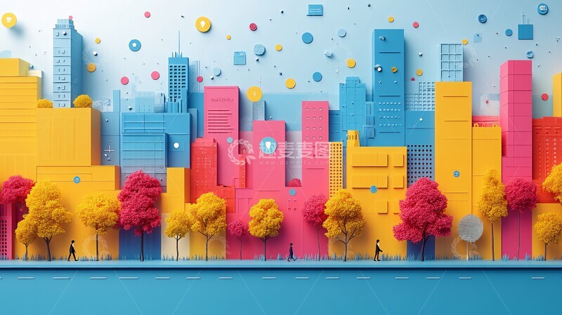 高清大图下载【趣麦麦图】购买旅程示意图