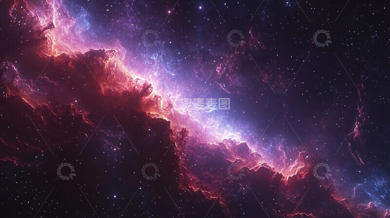 高清大图下载【趣麦麦图】深空星云绚景2
