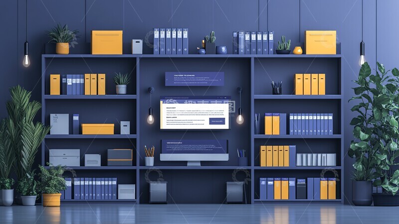 高清大图下载【趣麦麦图】办公用品管理界面1