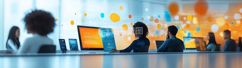 高清大图下载【趣麦麦图】虚拟学习平台