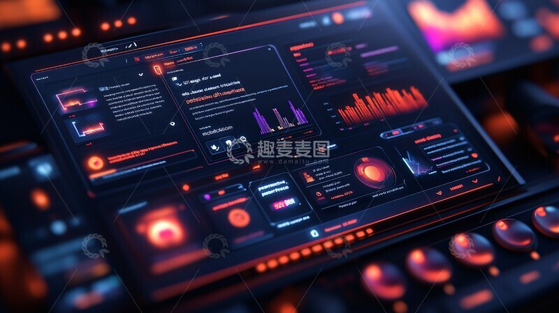 高清大图下载【趣麦麦图】图像分享界面设计