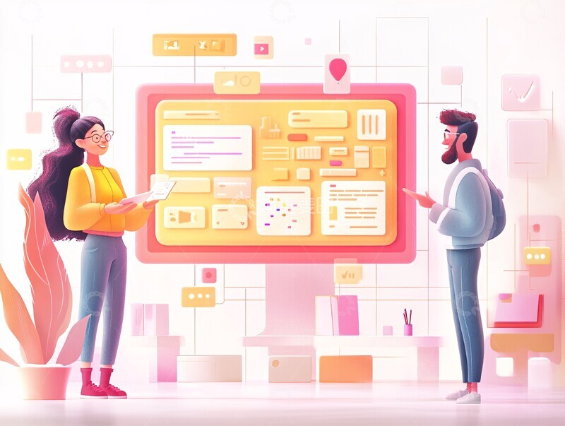 高清大图下载【趣麦麦图】-设计传递代码变形记2