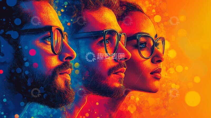 高清大图下载【趣麦麦图】信息技术领导者1