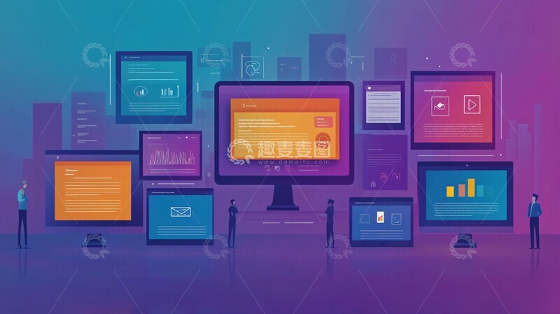 高清大图下载【趣麦麦图】个性化广告与邮件