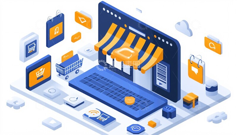 高清大图下载【趣麦麦图】数字营销平台设计2