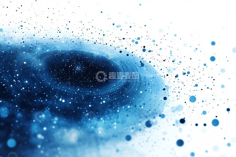 高清大图下载【趣麦麦图】蓝白圆圈英雄图