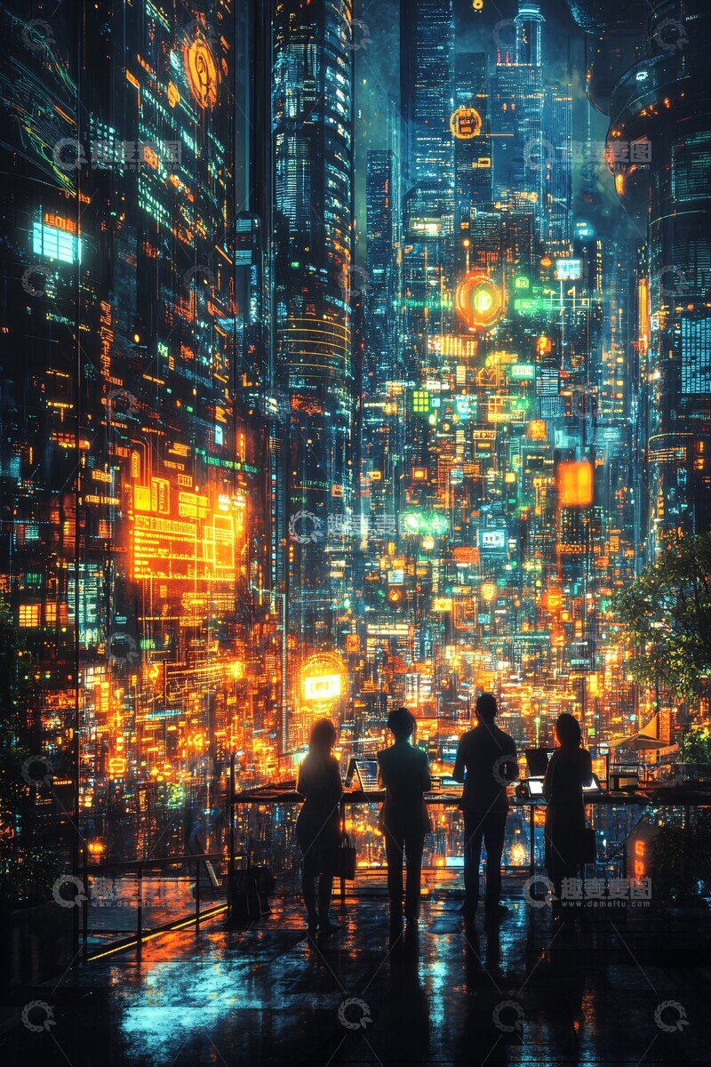 高清大图下载【趣麦麦图】数字营销职业图1