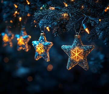 科技风冬日装饰2